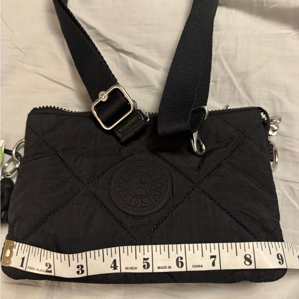 Kipling Charcoal Crossbody Bag